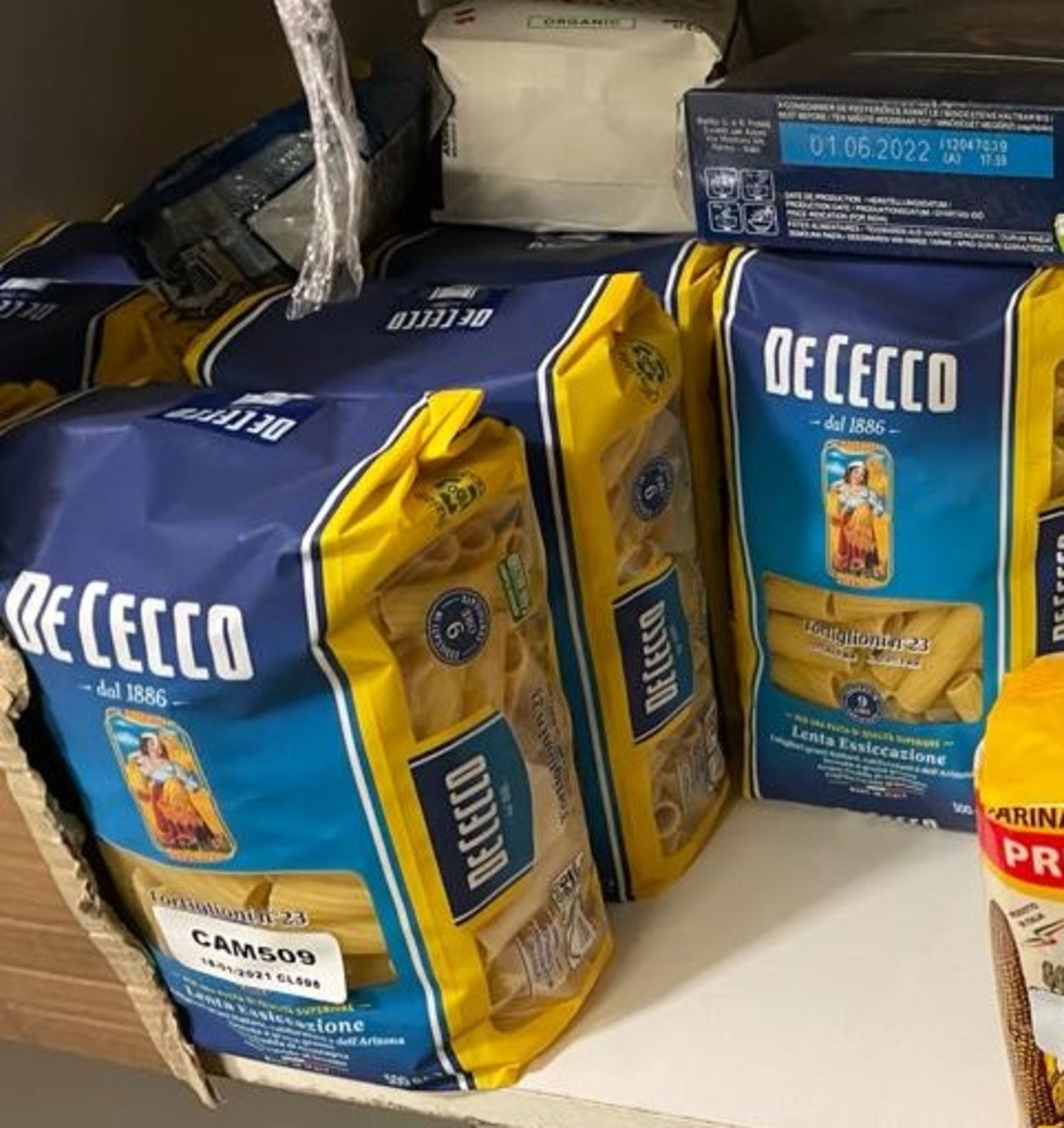 16 x Assorted Packets Of Pasta - Ref: CAM509 - CL612 - Location: London SW1PLot includes: 13 x packs