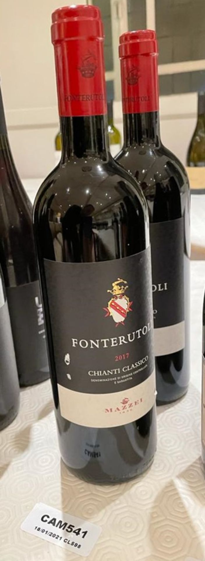 2 x Bottles Of FONTERUTOLI CHIANTI - 2017 - 75cl - New/Unopened Restaurant Stock - Ref: CAM541 - Image 2 of 2