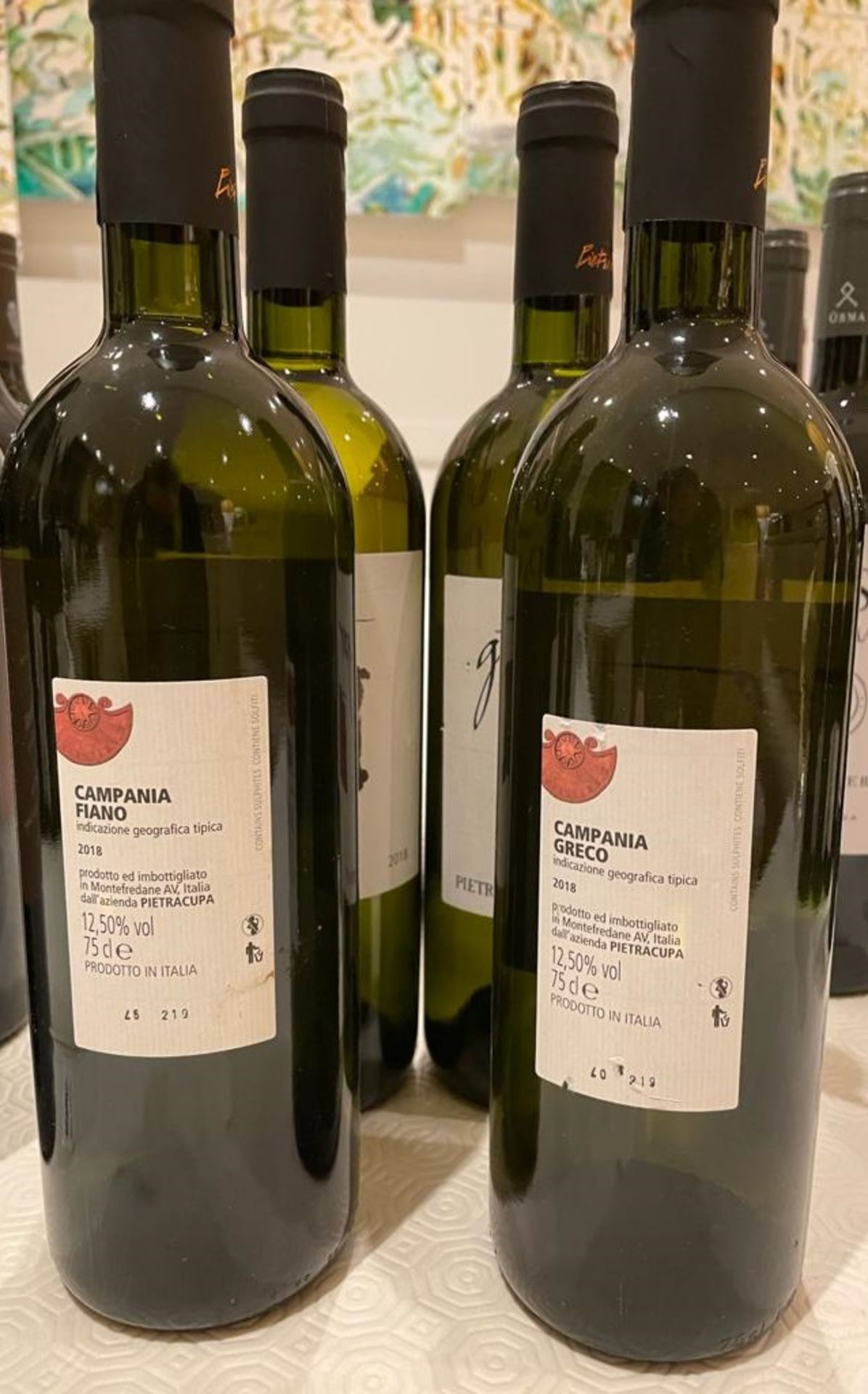4 x Bottles Of CAMPANIA PETRACUPA (2 x Fiano, 2 x Gzeco) - 2018 - New/Unopened Restaurant Stock - Image 3 of 3