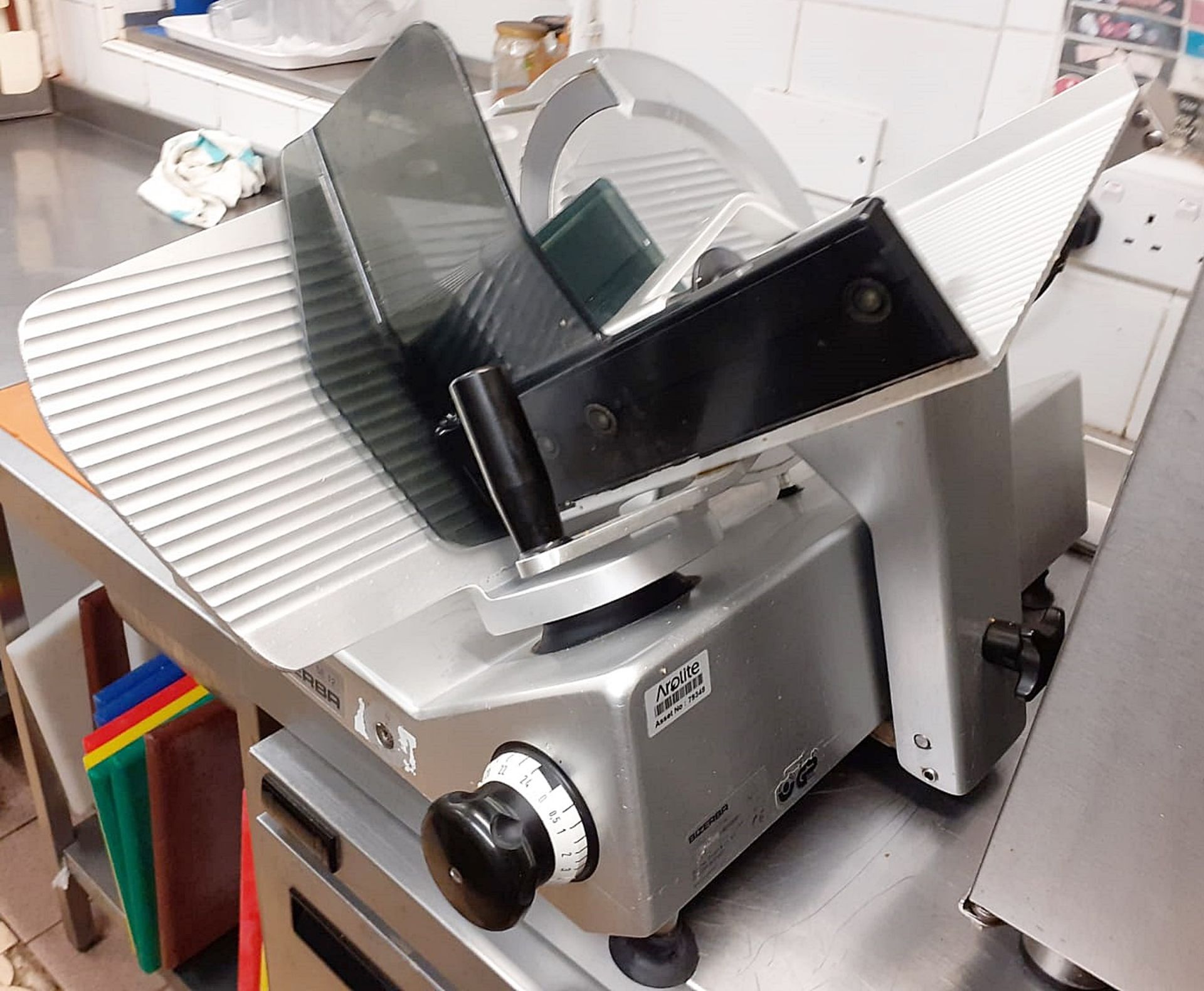 1 x BIZERBA SE12 Commercial Meat Slicer - Ref: CAM615 - CL612 - Location: London SW1P - Image 2 of 2