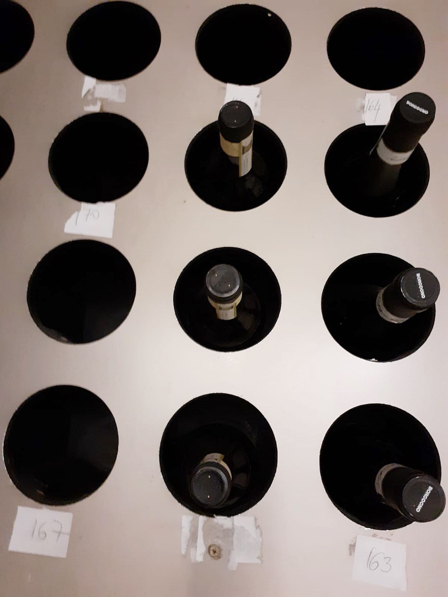 1 x Wall Mounted Wine Rack For 150 Bottles, Supplied In 4 Sections - Dimensions: W440cm x H84cm x - Image 3 of 4