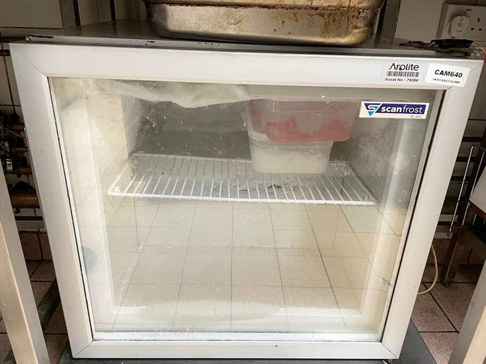 1 x SCAN FROST Commercial Undercounter Freezer - Ref: CAM640 - CL612 - Location: London SW1PThis