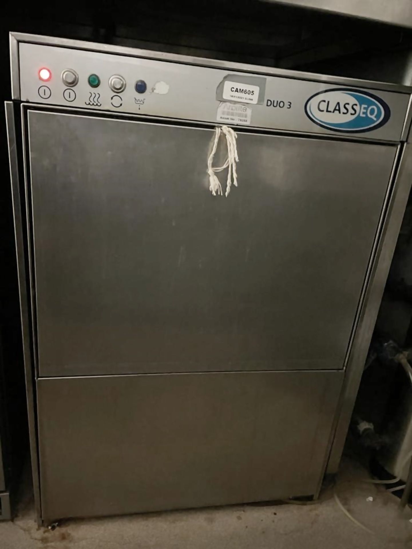 1 x CLASS EQ DUO3 Commercial Cup Washer - Ref: CAM605 - CL612 - Location: London SW1PThis item is to - Image 5 of 5