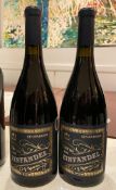 2 x Bottles Of SIN FAROSA ZINFANDEL - New/Unopened Restaurant Stock 2016 - 75cl - Ref: CAM547