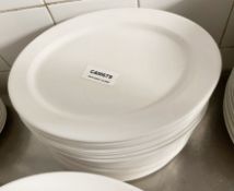 22 x VILLEROY & BOCH Premium Porcelain Large Fine Dining Restaurant Oval Starter Plates - 27.5cm