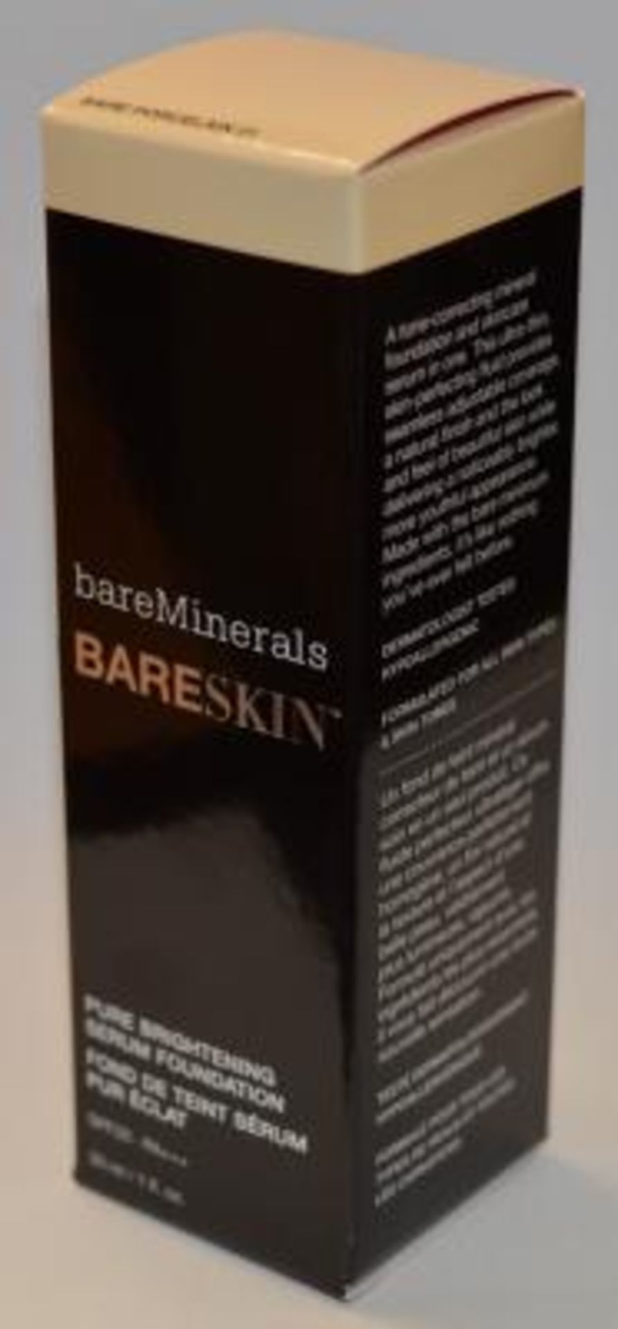 1 x Bare Escentuals bareMinerals “BARESKIN” Pure Brightening Serum Foundation (Bare Shell 02) & - Image 2 of 7