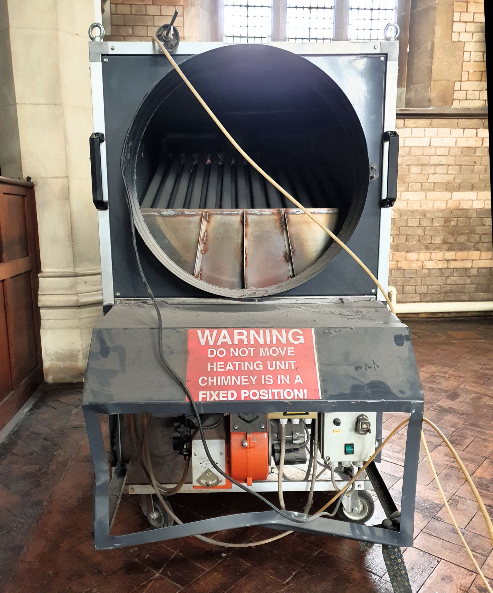 1 x Tremheat TIDZ 120kW Industrial Diesel Space Heater - CL573 - Location: Leicester LE1 This heater - Image 3 of 4