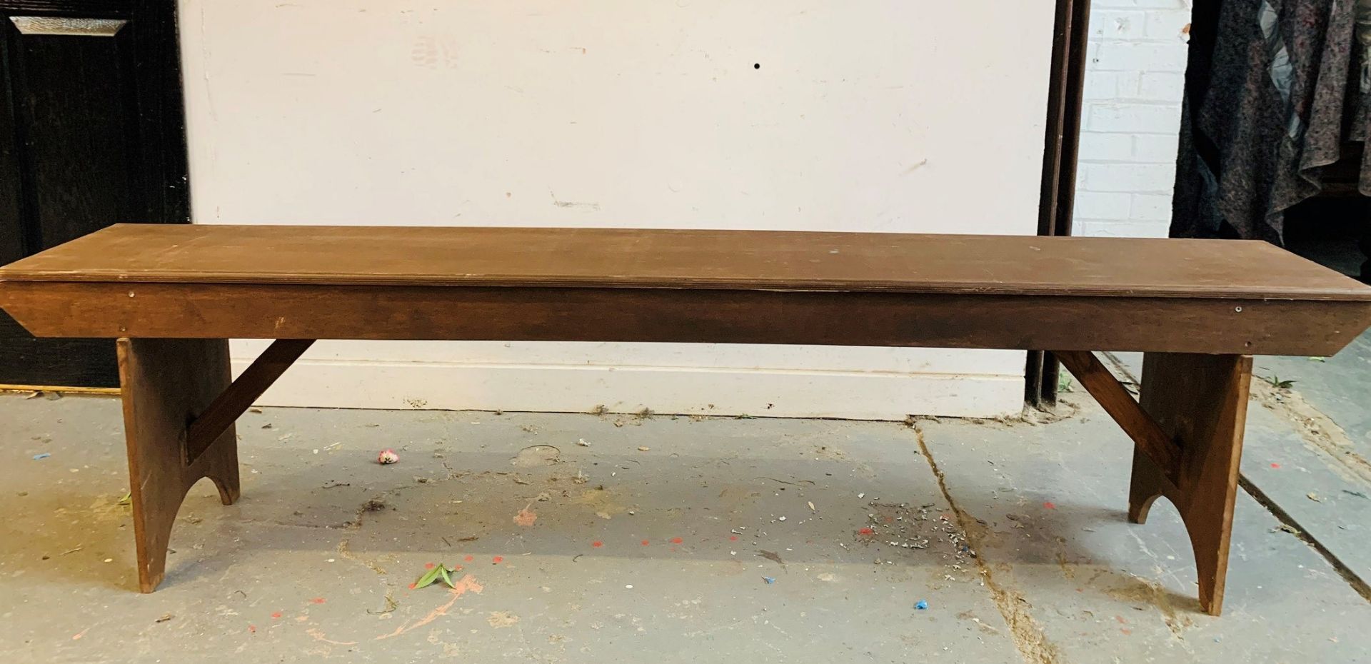 10 x 1.8m Wooden Benches - Dimensions: 183x47x30cm - Ref: Lot 49 - CL548 - Location: Near Oadby,