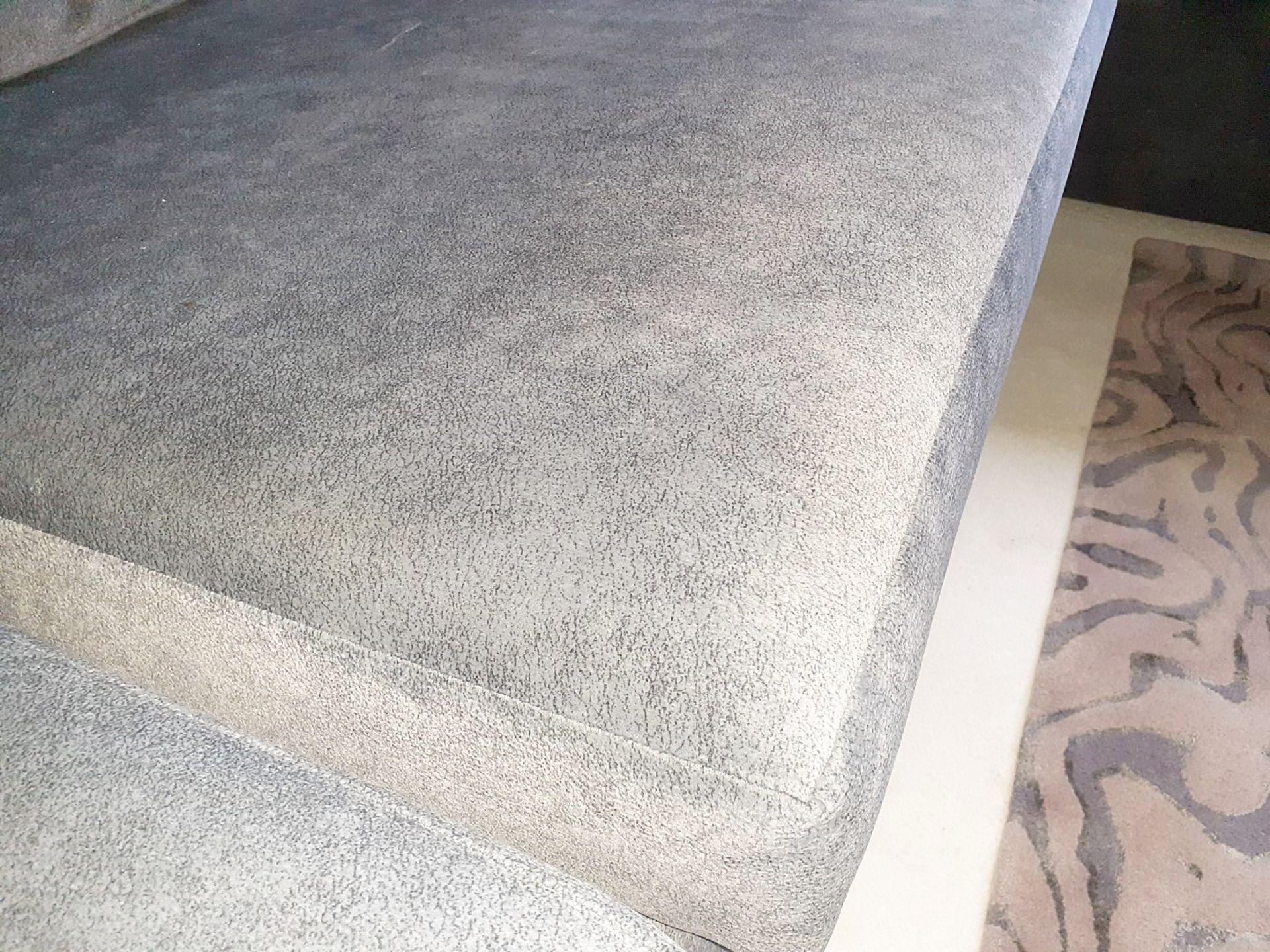 1 x Corner Sofa In 4 x Sections - Upholstered In A Rich Grey Chenille *NO VAT ON HAMMER* - Image 16 of 22