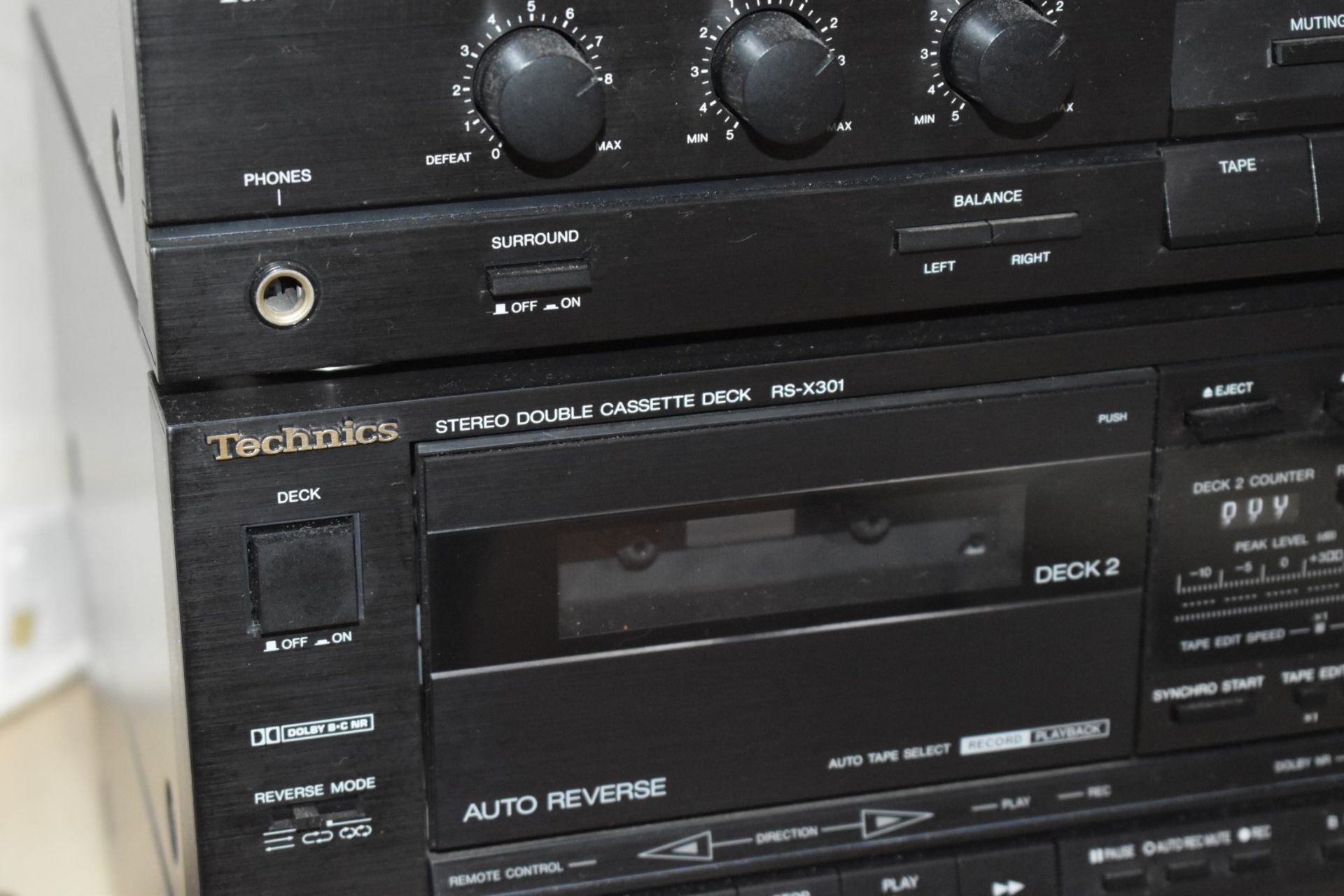 1 x Technics Separates Stereo System - Includes LW/MW/FM Tuner, Integrated Amplifier, Double - Image 9 of 9