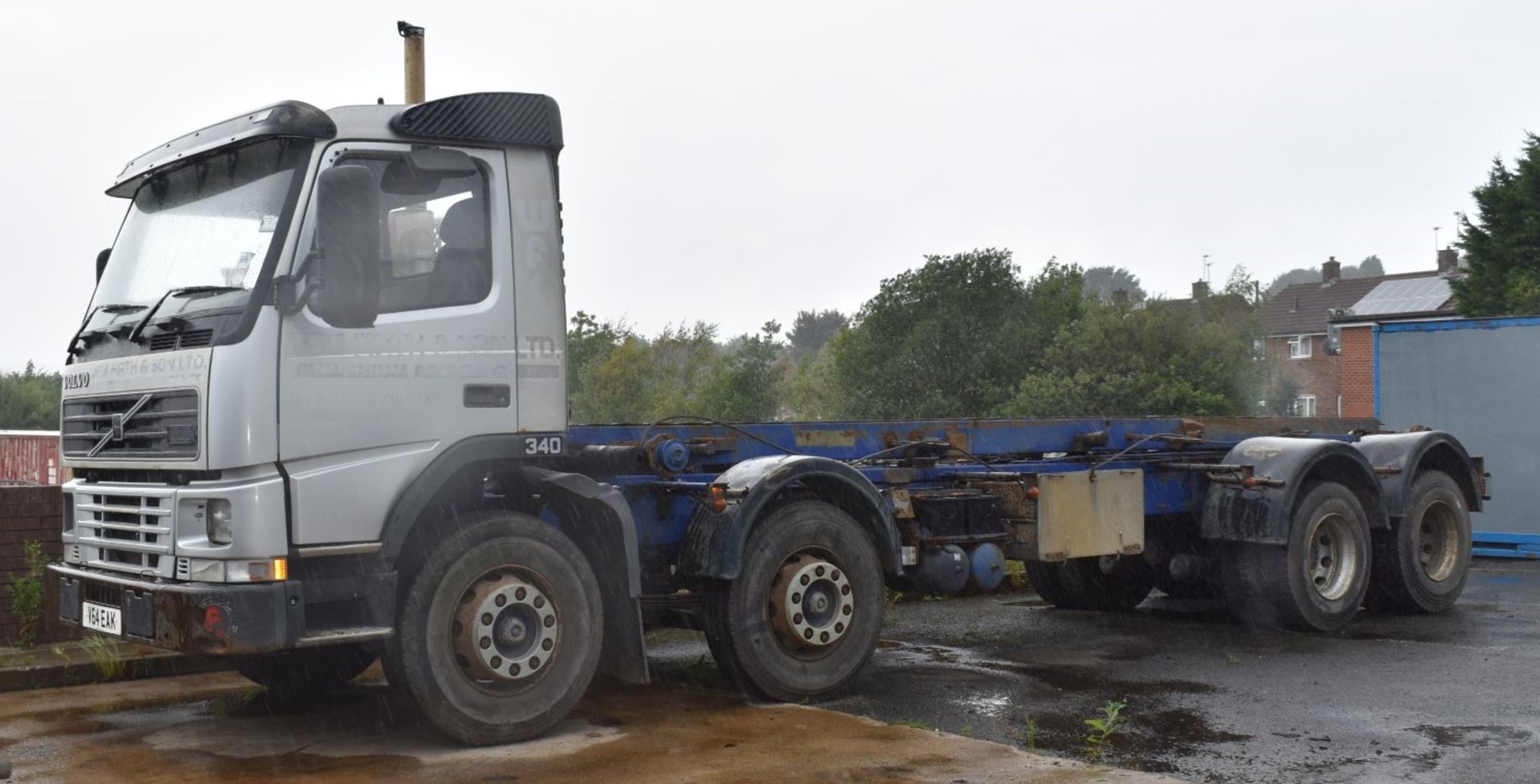 1 x Volvo 340 Plant Lorry With Tipper Chasis and Fitted Winch - CL547 - Location: South Yorkshire. - Image 3 of 25