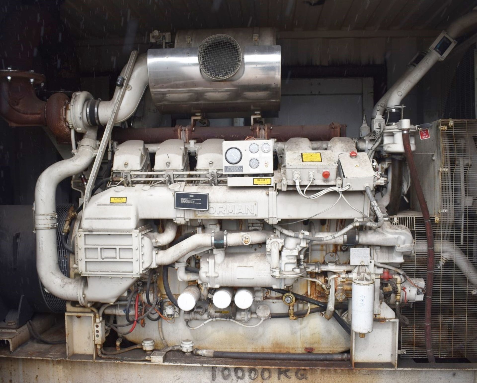 1 x Puma 1000kw Generator With Doorman Engine - Housed in 20ft Shipping Container - CL547 - No VAT