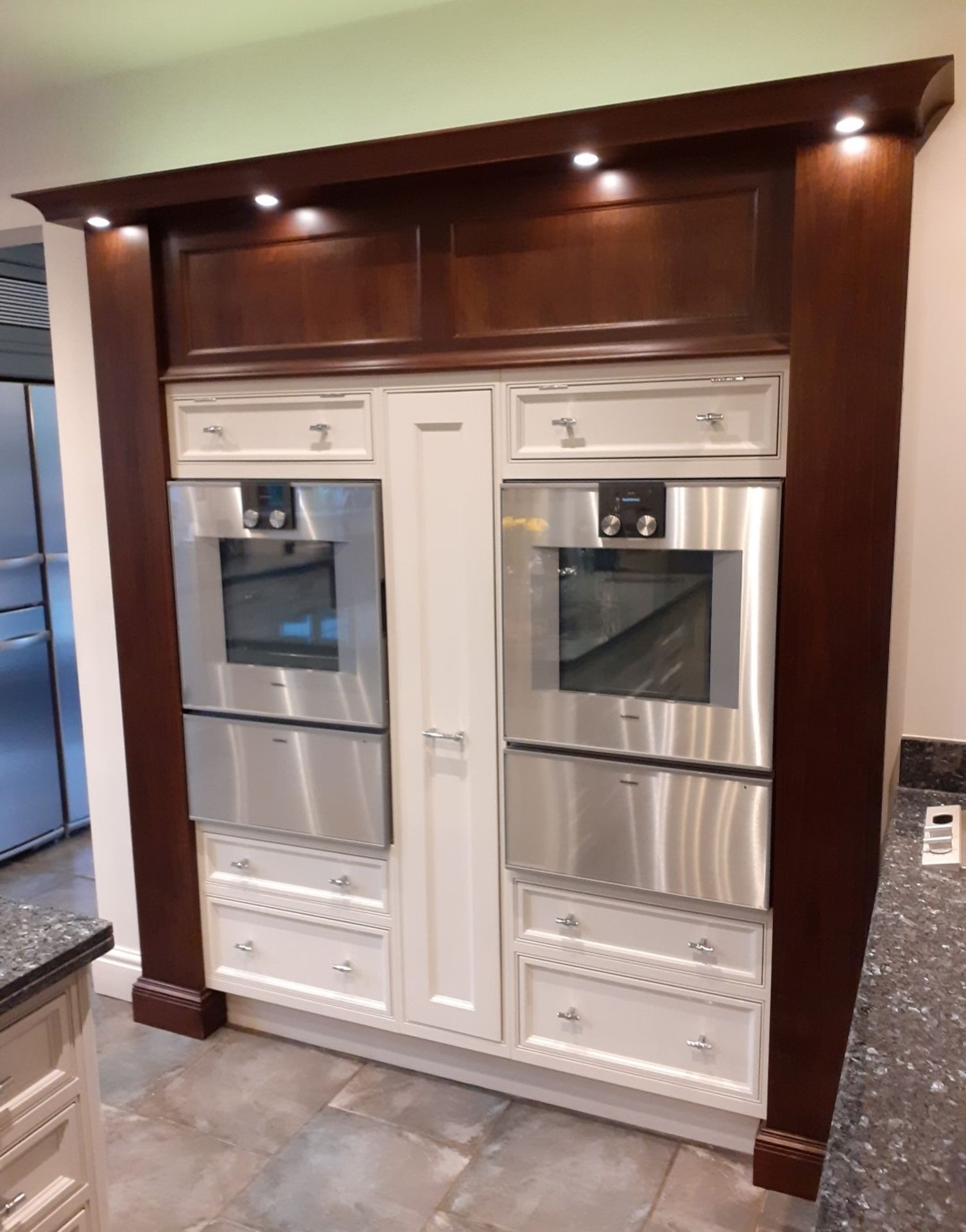 1 x Bespoke Solid Wood Painted Kitchen Beautifully Appointed With Granite Worktops, Central Island - Image 6 of 75