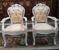 Classically Styled Chaise Longue Set Consisting Of Chaise Longue And Two Chairs - CL573 -