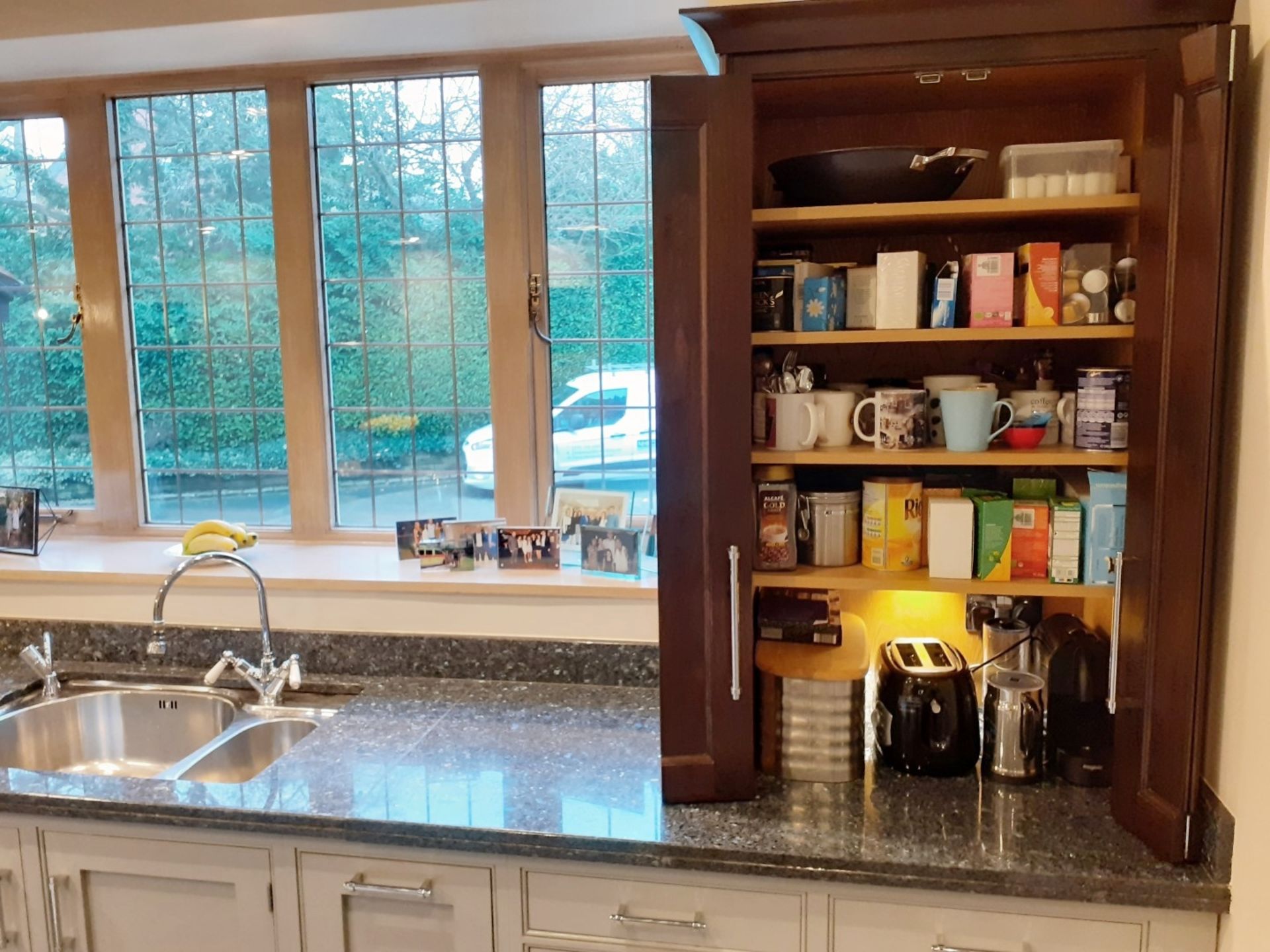 1 x Bespoke Solid Wood Painted Kitchen Beautifully Appointed With Granite Worktops, Central Island - Image 62 of 75