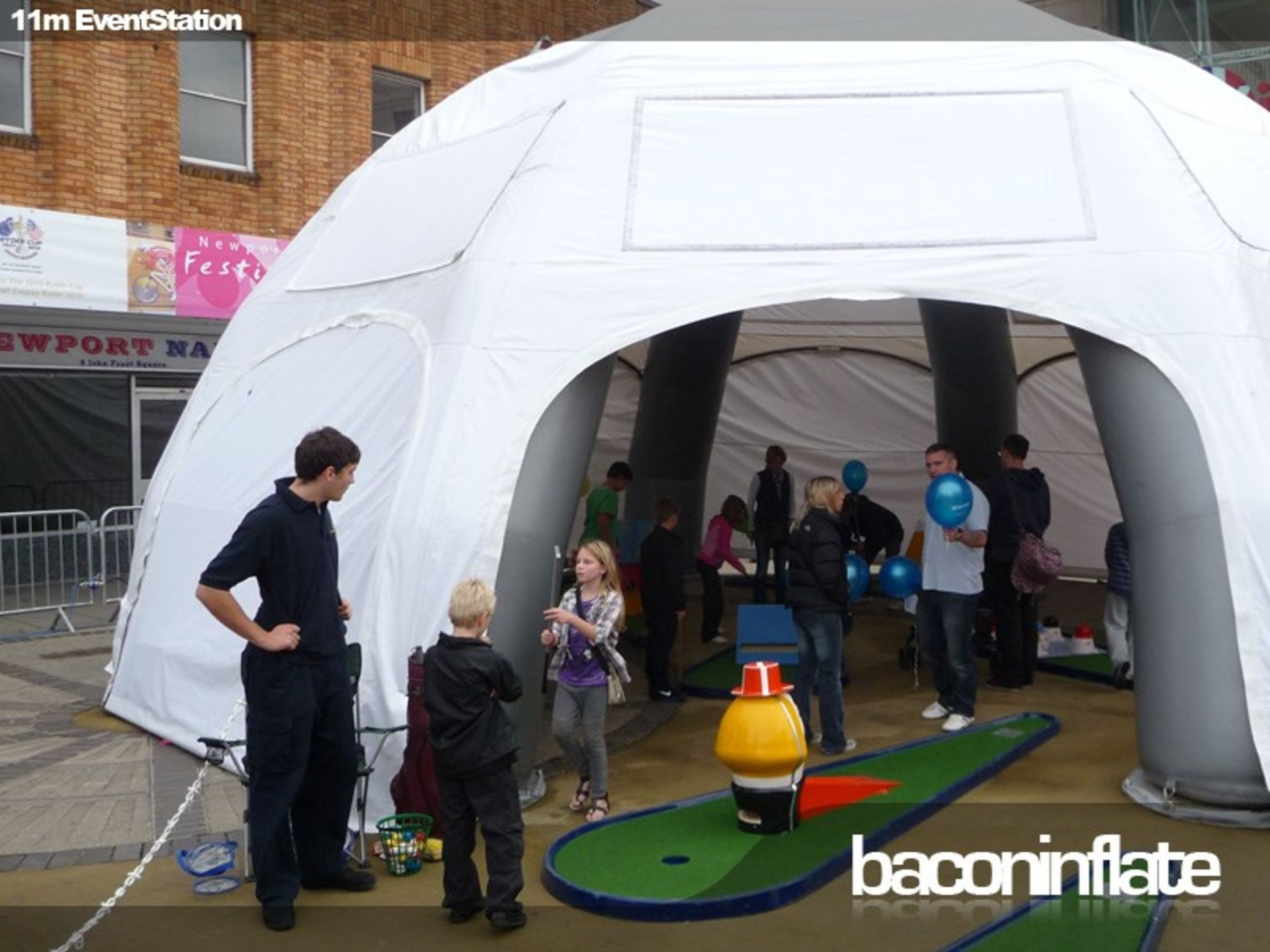 11m EventStation Leg Unit Inflatable Structure without canopy - CL573 - Location: Leicester LE1Stock - Image 4 of 4