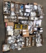 1 x Assorted Pallet Job Lot of Various Door Locks Accessories - Brand New Stock - Includes