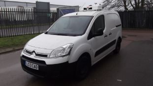 2013 Citroen Berlingo 625 Lx Hdi 5Dr CDV van - CL505 - NO VAT ON THE HAMMER - Location: Corby, North