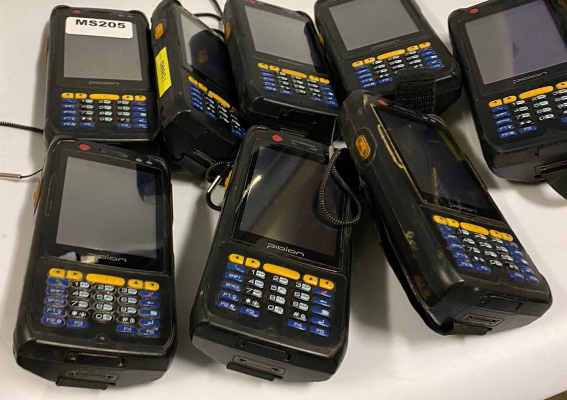 8 x Pidion BIP-6000 Handheld Mobile Computer With Barcode Scanning Capability - Used Condition - - Image 4 of 5