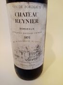 1 x Vintage Bottle of 1976 Chateau Reynier Bordeaux 75cl Red Wine - Sealed bottle - NO VAT ON THE