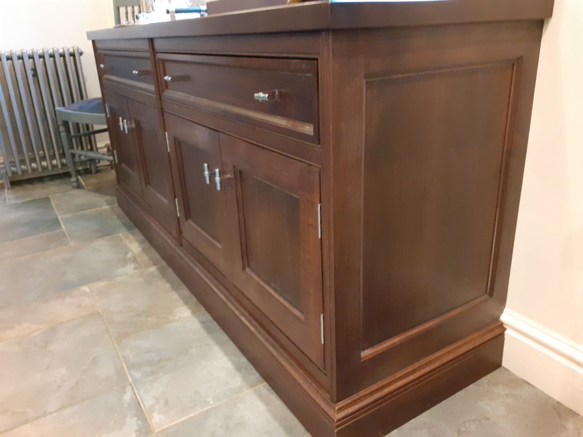 1 x Bespoke Solid Wood Painted Kitchen Beautifully Appointed With Granite Worktops, Central Island - Image 16 of 75