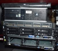 Assorted Collection of 5 x Computer Items Including Servers and Rackmount Monitor - Ref: In2149 -