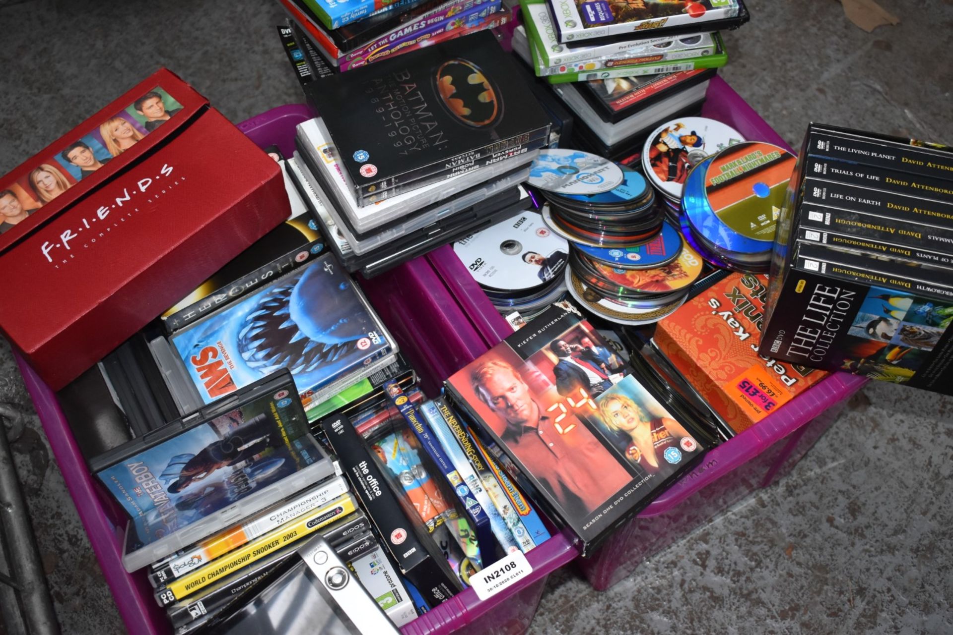 1 x Large Collection of DVD Films and Games - Plus Box Sets and Portable DVD Player - Ref: In2108 - Image 7 of 10