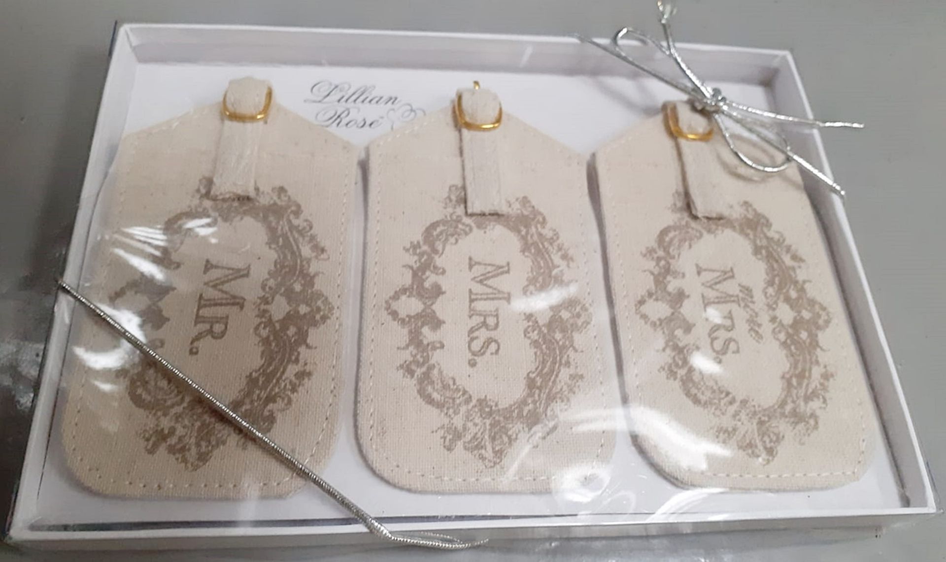 Approx 146 x Lillian Rose Wedding Gift Favours and Giftware - Includes Christian Ring Pillows, Mr - Image 23 of 25