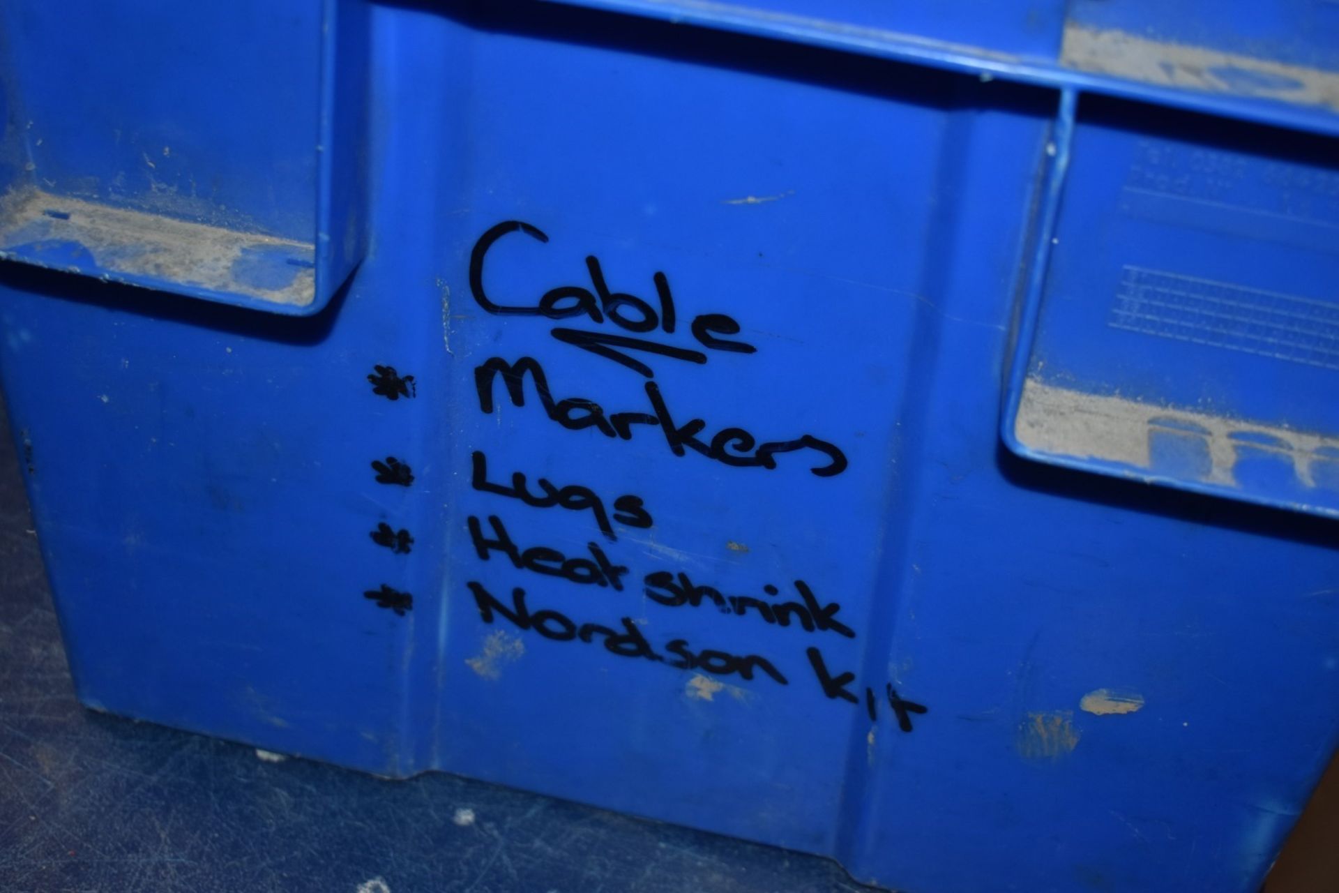 1 x Storage Crate Containing Large Quantity of Cable Markers - Image 8 of 8