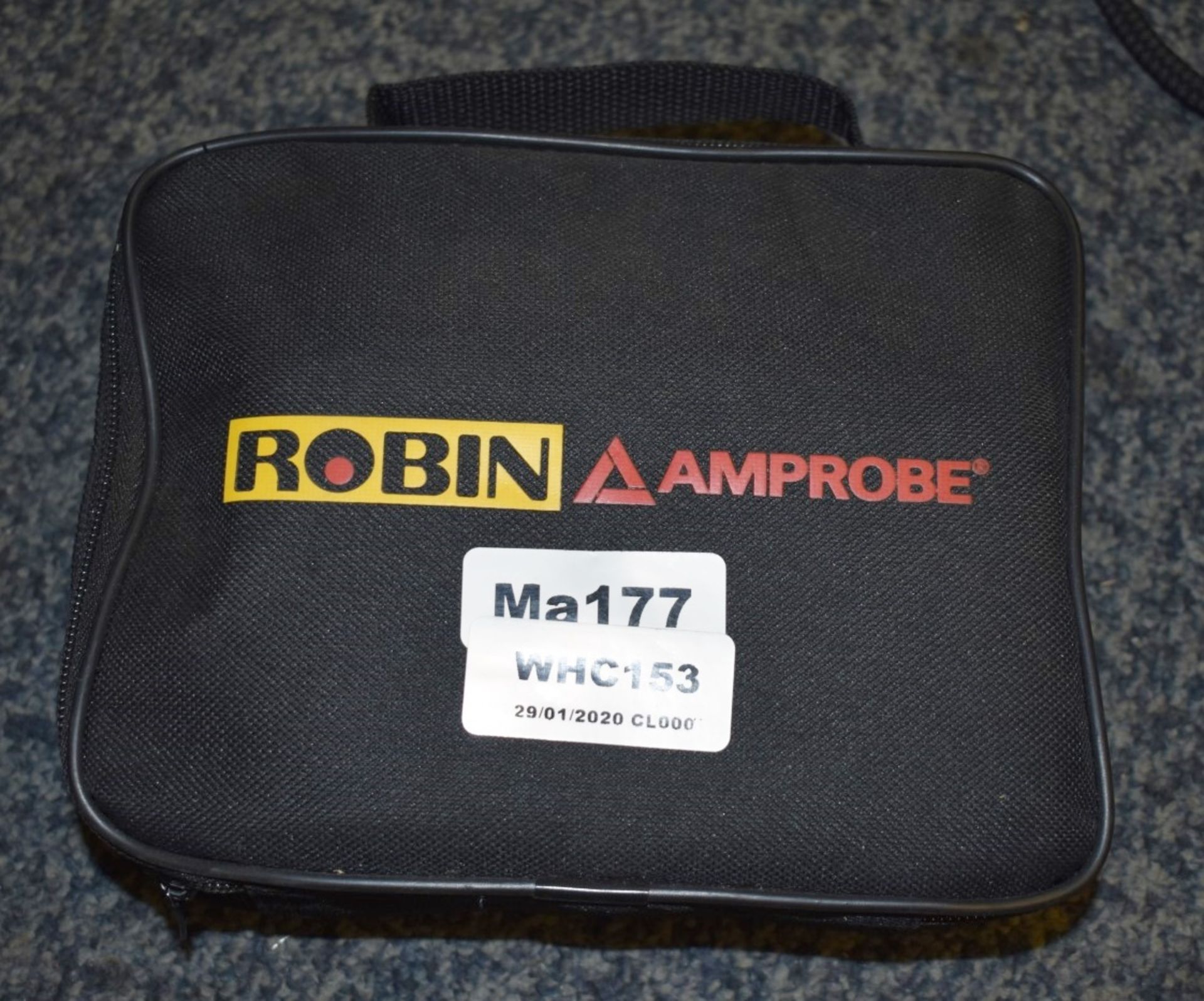 1 x Robin Amprobe Digital RCD Tester Wth Fast Trip - Model KMP7020 - With Accessories and Carry Case - Image 2 of 4