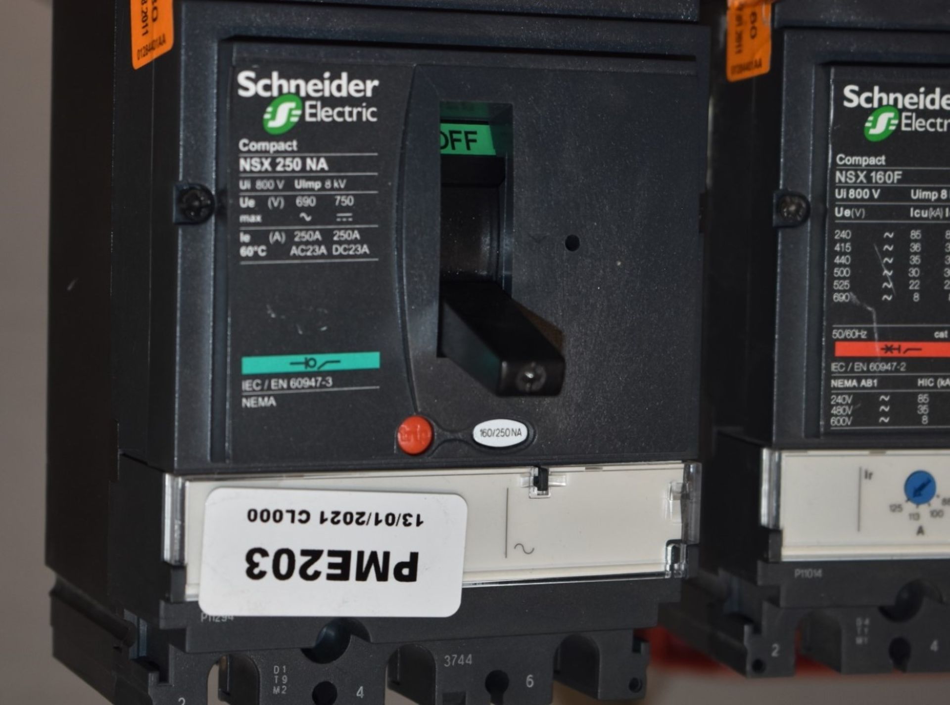 4 x Circuit Breakers By Crabtree Powerstar, Schneider Electric and Square D PME203 - Image 3 of 11