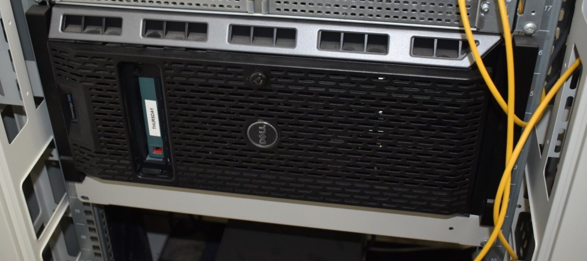 1 x Server DATA Rack Cabinet With Dell Power Edge T420 Server, Cisco 2921, Alcatel OS6250-8M, Adva - Image 8 of 22