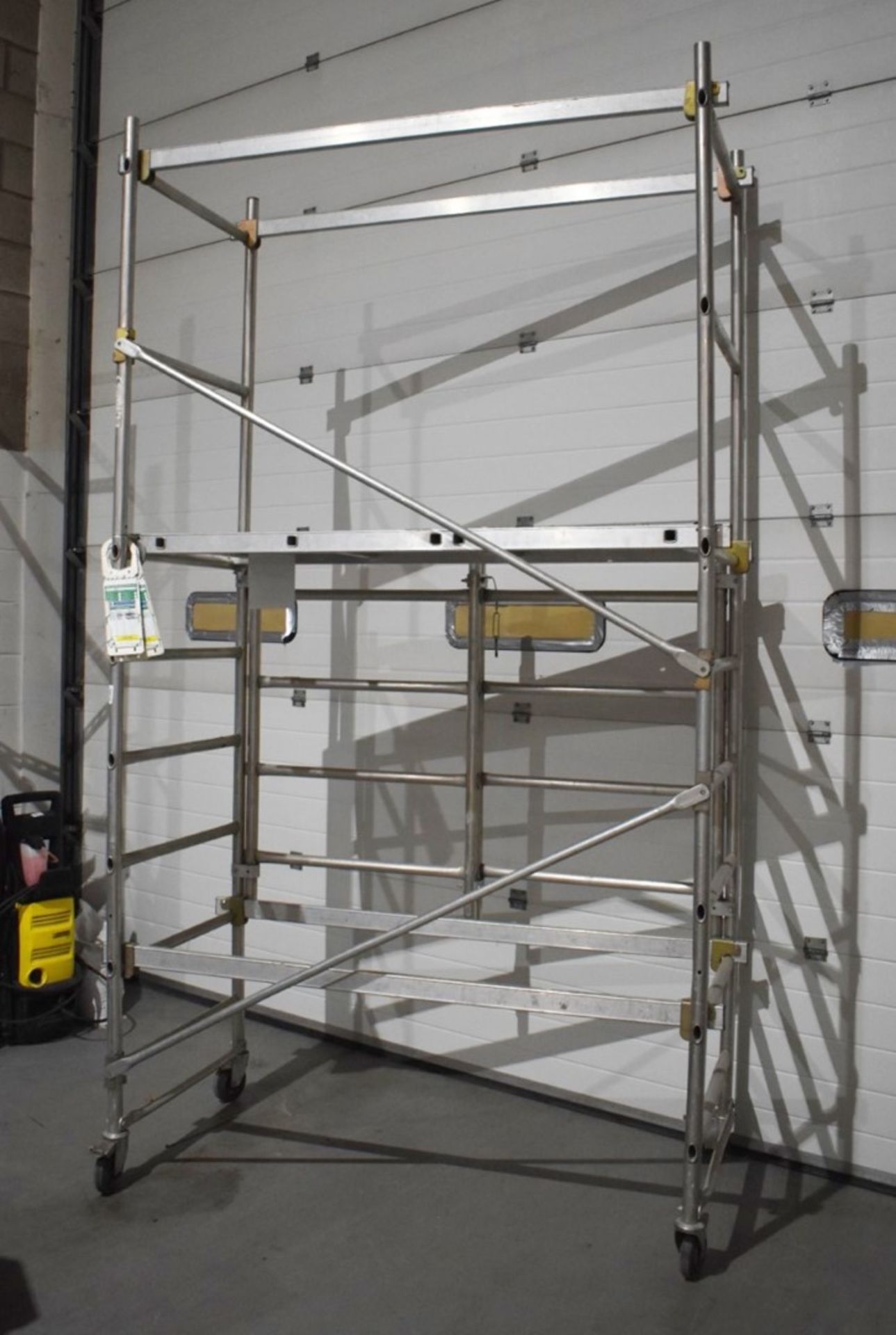 1 x Large Collection of Scaffold Tower Equipment Includes Three Mobile Scaffold Towers