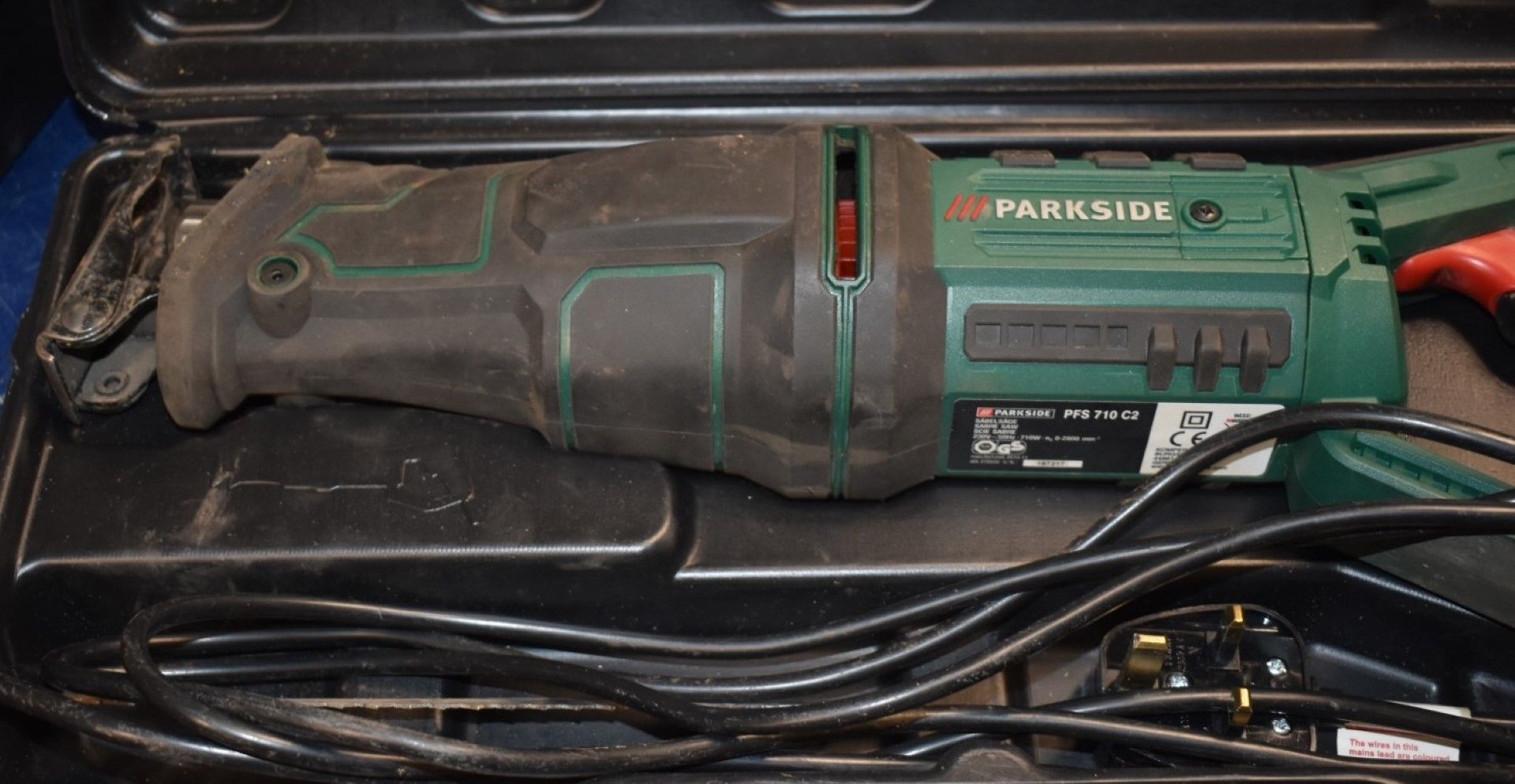 1 x Parkside Sabre Saw With Carry Case 240v Model PFS 710 C2 PME172 - Image 6 of 6