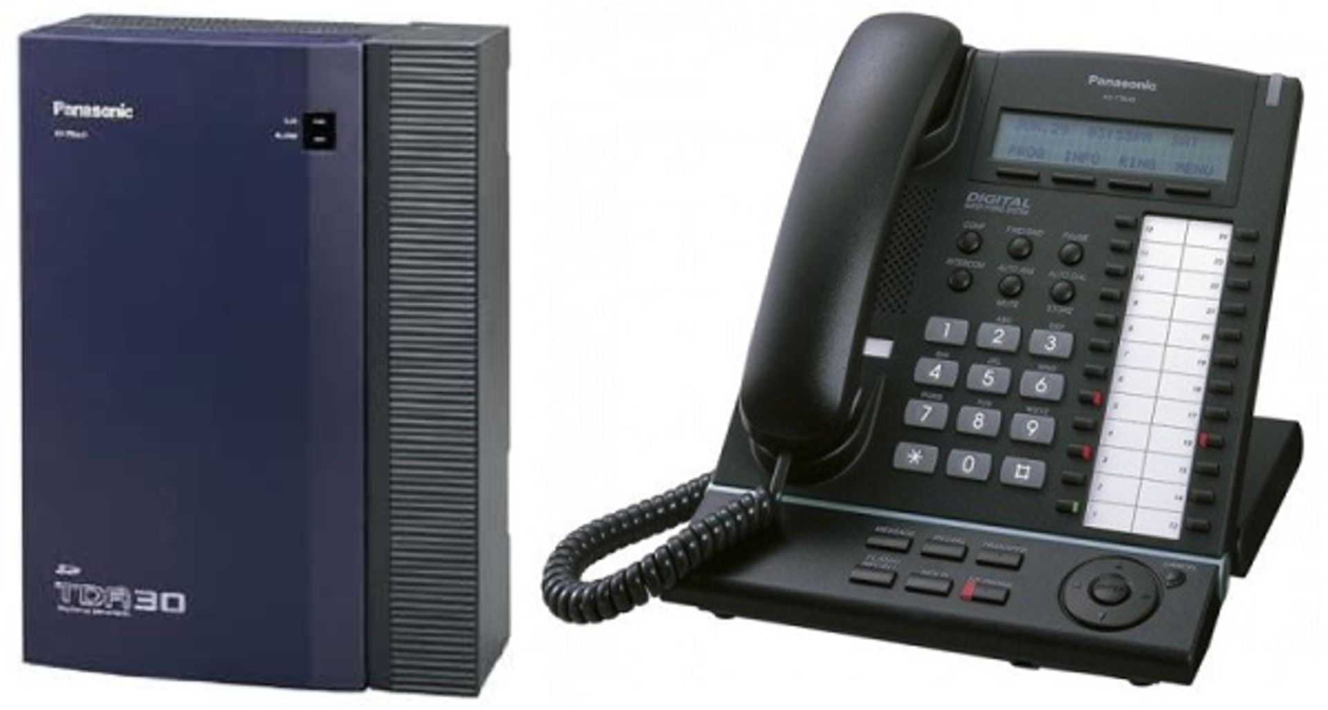 1 x Panasonic KXTDA30 Office Telephone System With 206 Electronic Modular Switching System