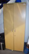 1 x Two Door Office Storage Cabinet With Contents Includes Paper Towels, Hoover Parts