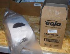 1 x Gojo Automatic Hand Soap Dispenser With Soap Unused PME350