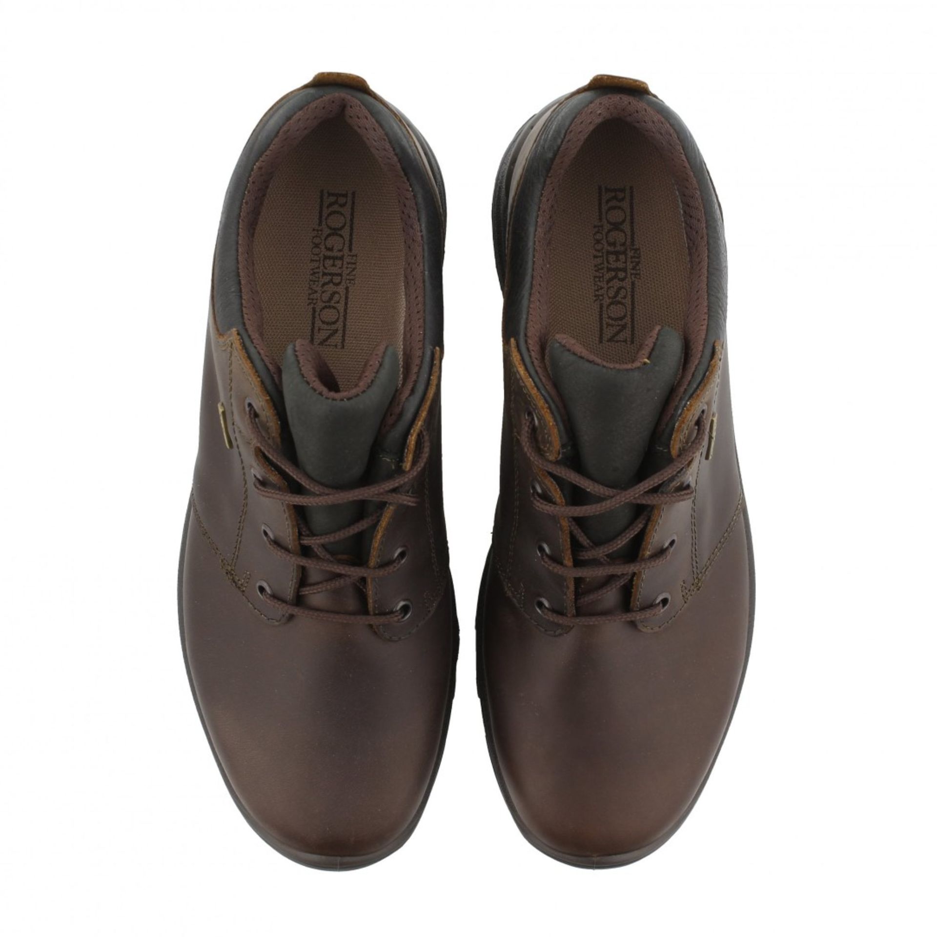 1 x Pair of Men's Grisport Brown Leather GriTex Shoes - Rogerson Footwear - Brand New and Boxed - - Image 6 of 10