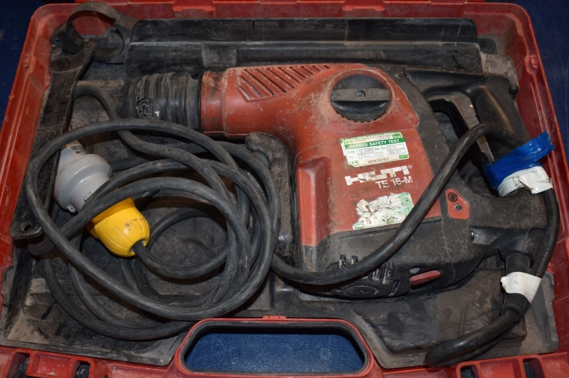 1 x Hilti TE 16M 110v Hammer Drill With Carry Case PME134