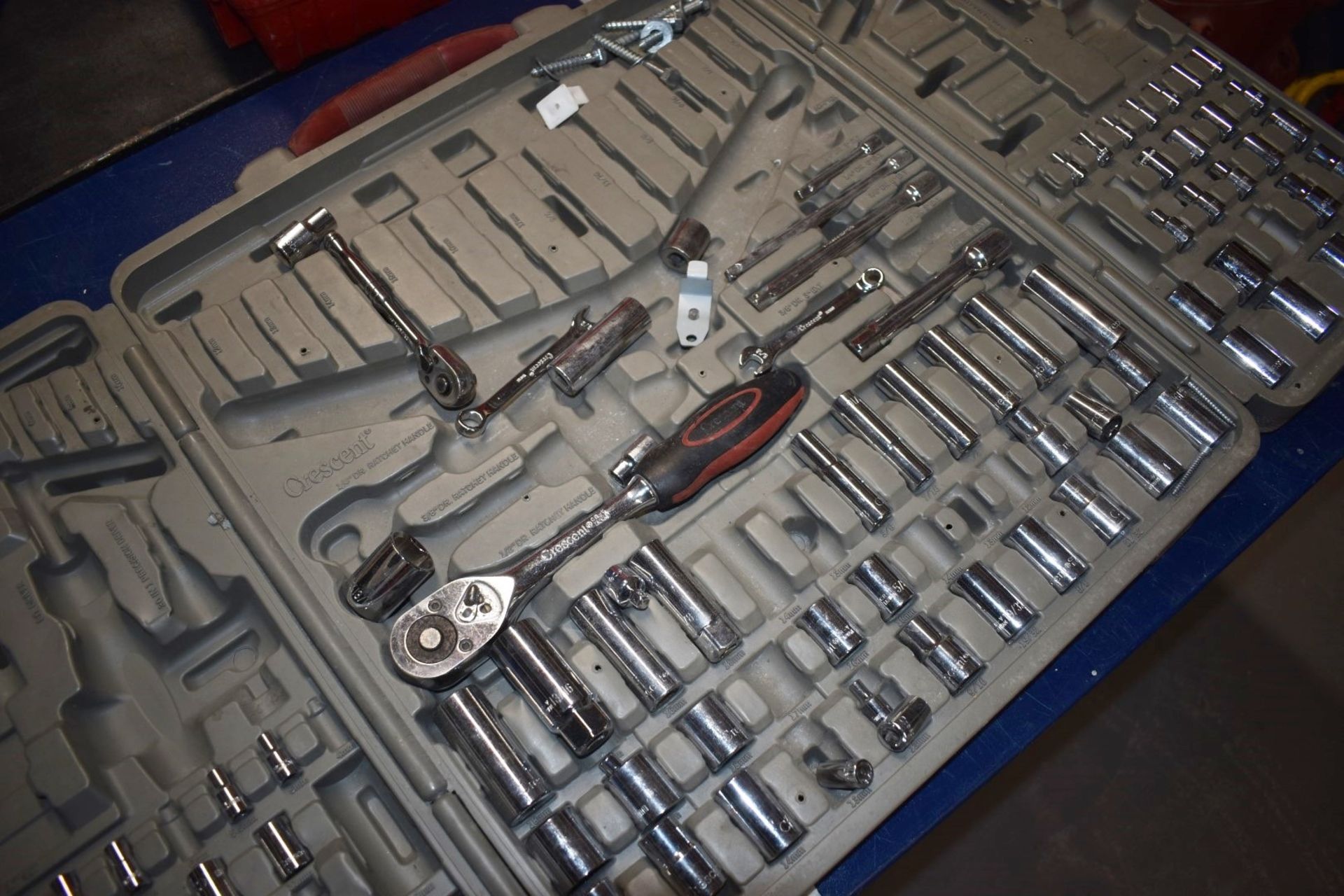 1 x Crescent Socket Wrench Set With Carry Case Incomplete But Contains Approx 70 Pieces