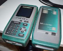1 x Fluke Microtest OMNIScanner 2 Digital Field Tester With Omni Remote 2 , Adaptors, Accessories