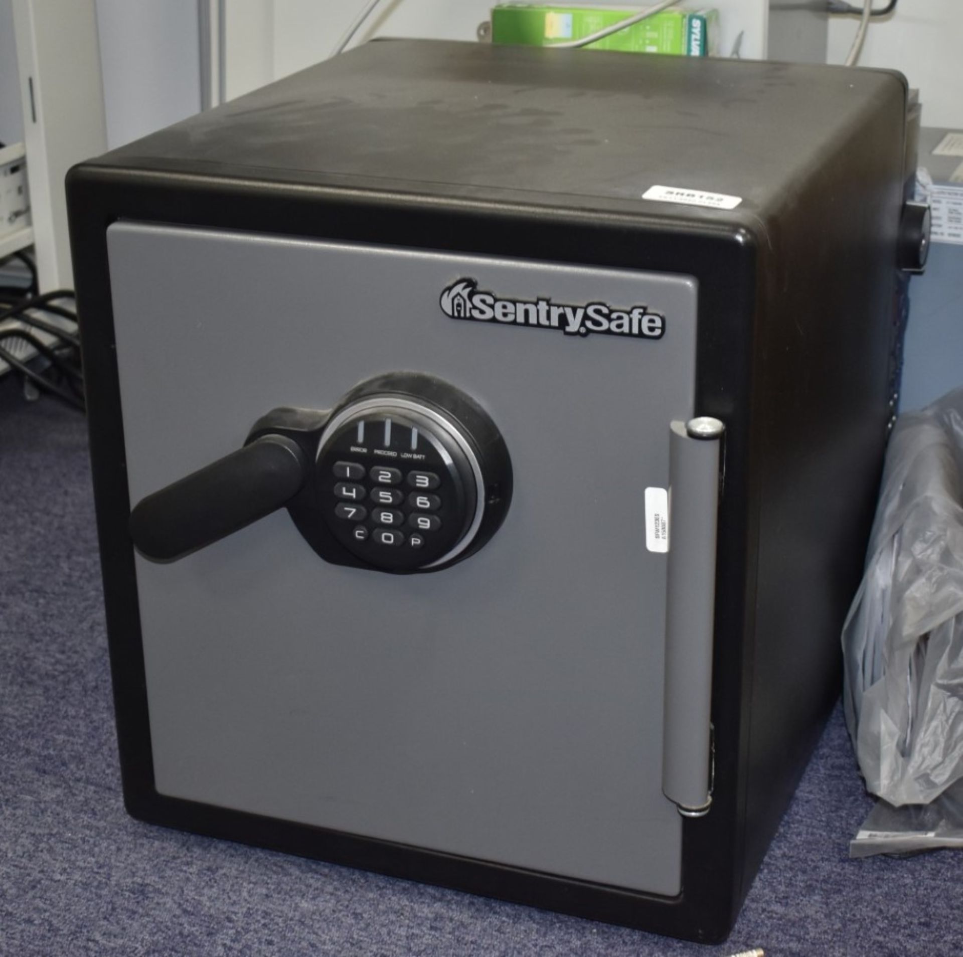 1 x Sentry Fire Safe With Combination Lock Code Included Size H46 x W42 x D44 cms