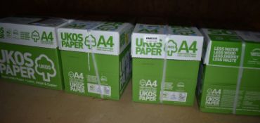 4 x Boxes of UKOS A4 Printer Paper PME335