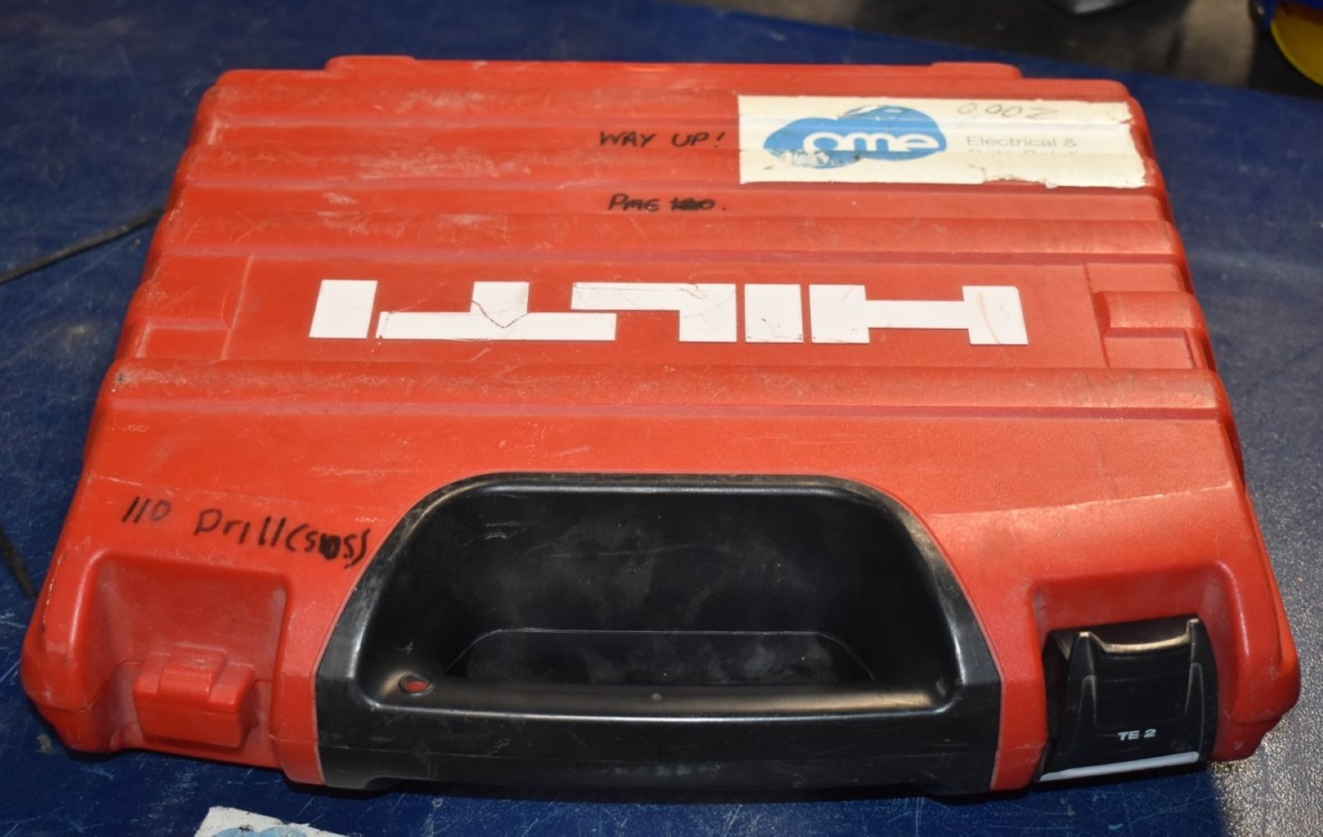 1 x Hilti TE 2 110v Rotary Hammer Drill With Carry Case PME161 - Image 2 of 5