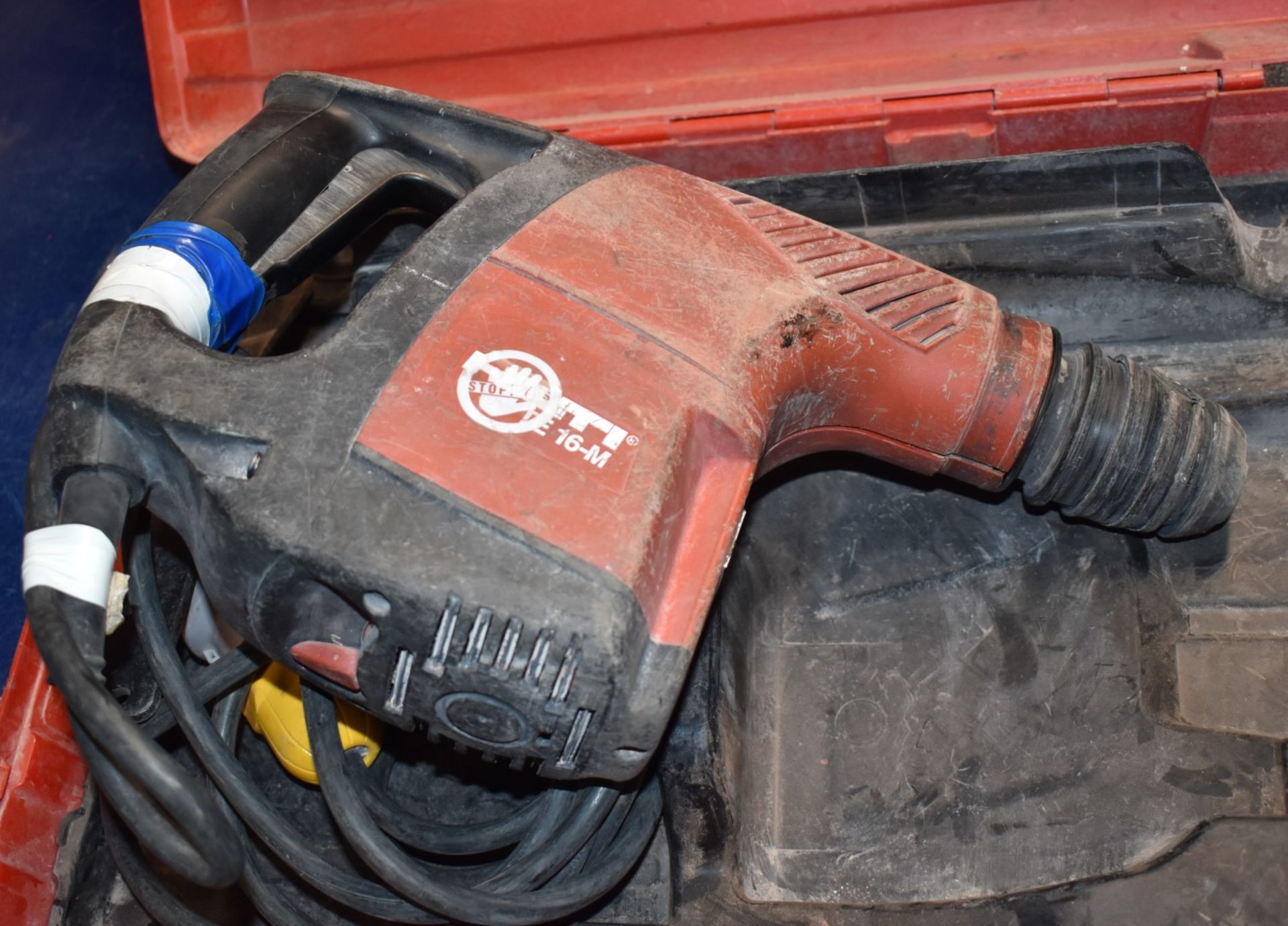 1 x Hilti TE 16M 110v Hammer Drill With Carry Case PME134 - Image 5 of 7