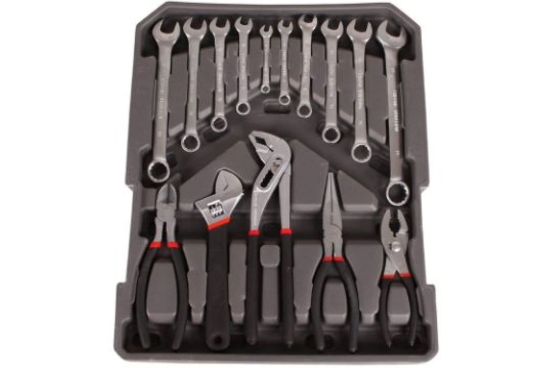 1 x Muller Kraft 186 Piece Tool Kit With Alutrolley Tool Case - Chrome Vanadium Steel Universal Tool - Image 5 of 6