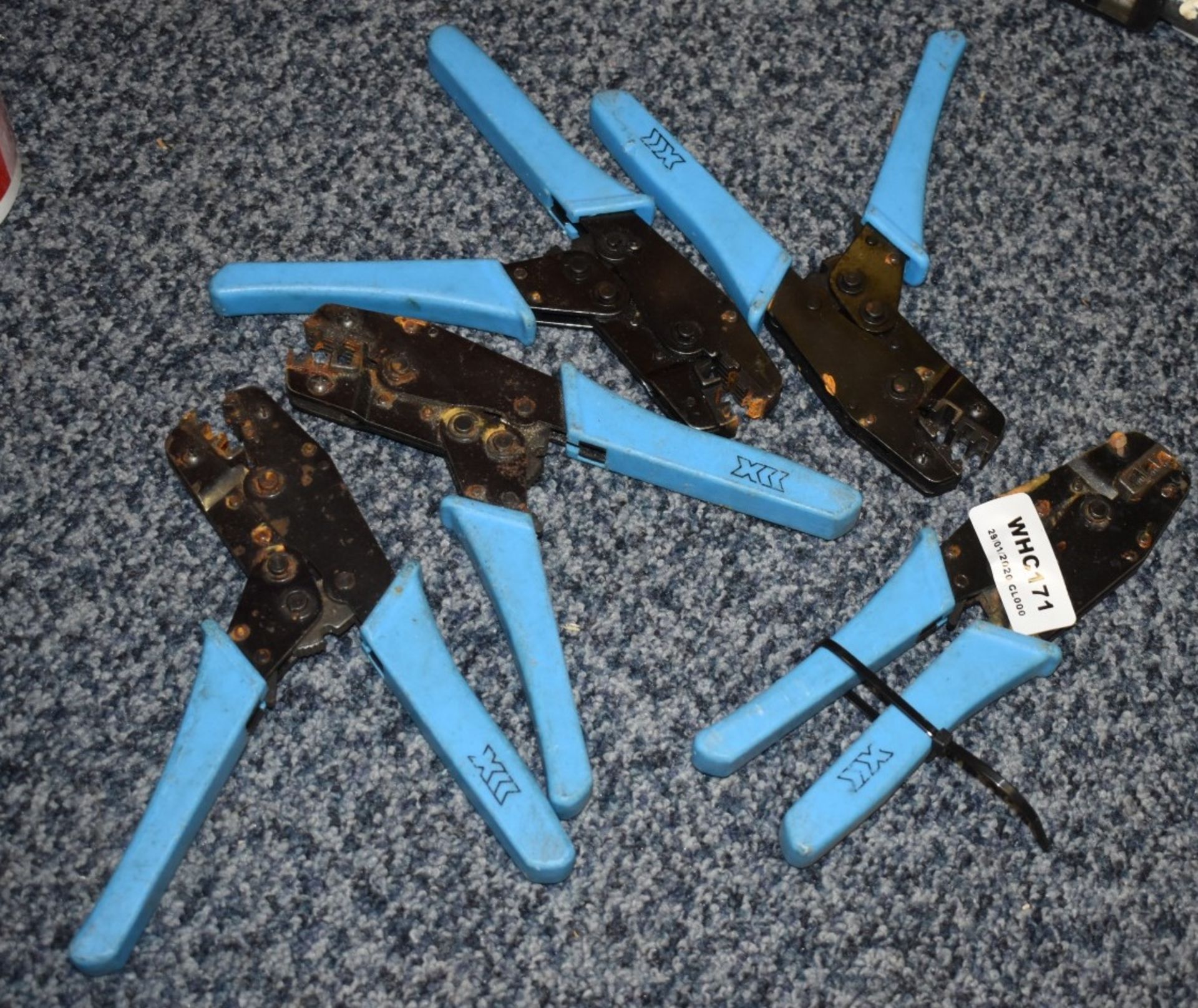 5 x XXX Manual Cable Crimping Tools - Ref WHC171 WH2 - CL011 - Location: Altrincham WA14 - Image 2 of 3