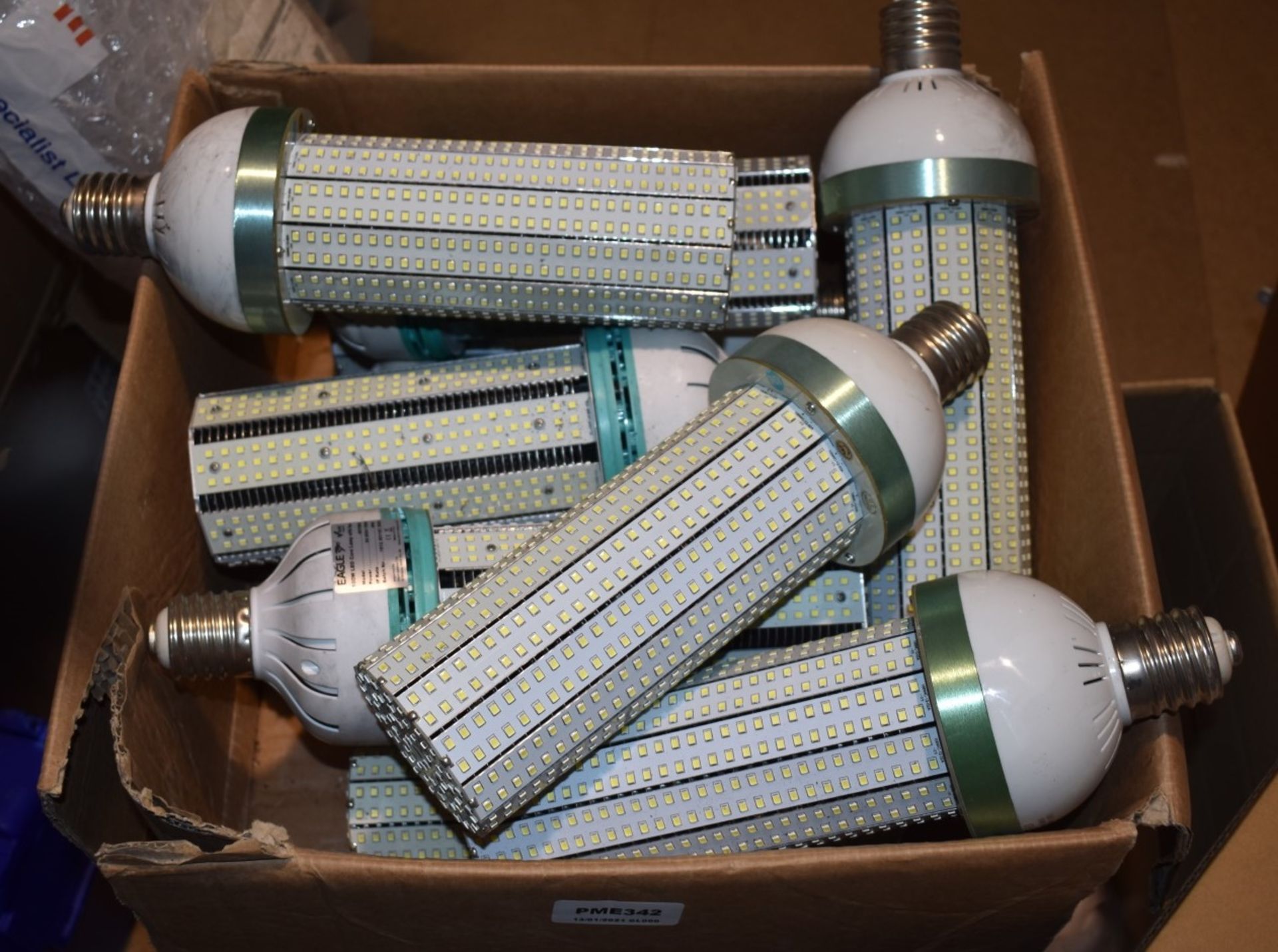 11 x Industrial LED Corn Lamp Bulbs Suitable For Warehouse Lighting Includes 80w and 100w LED