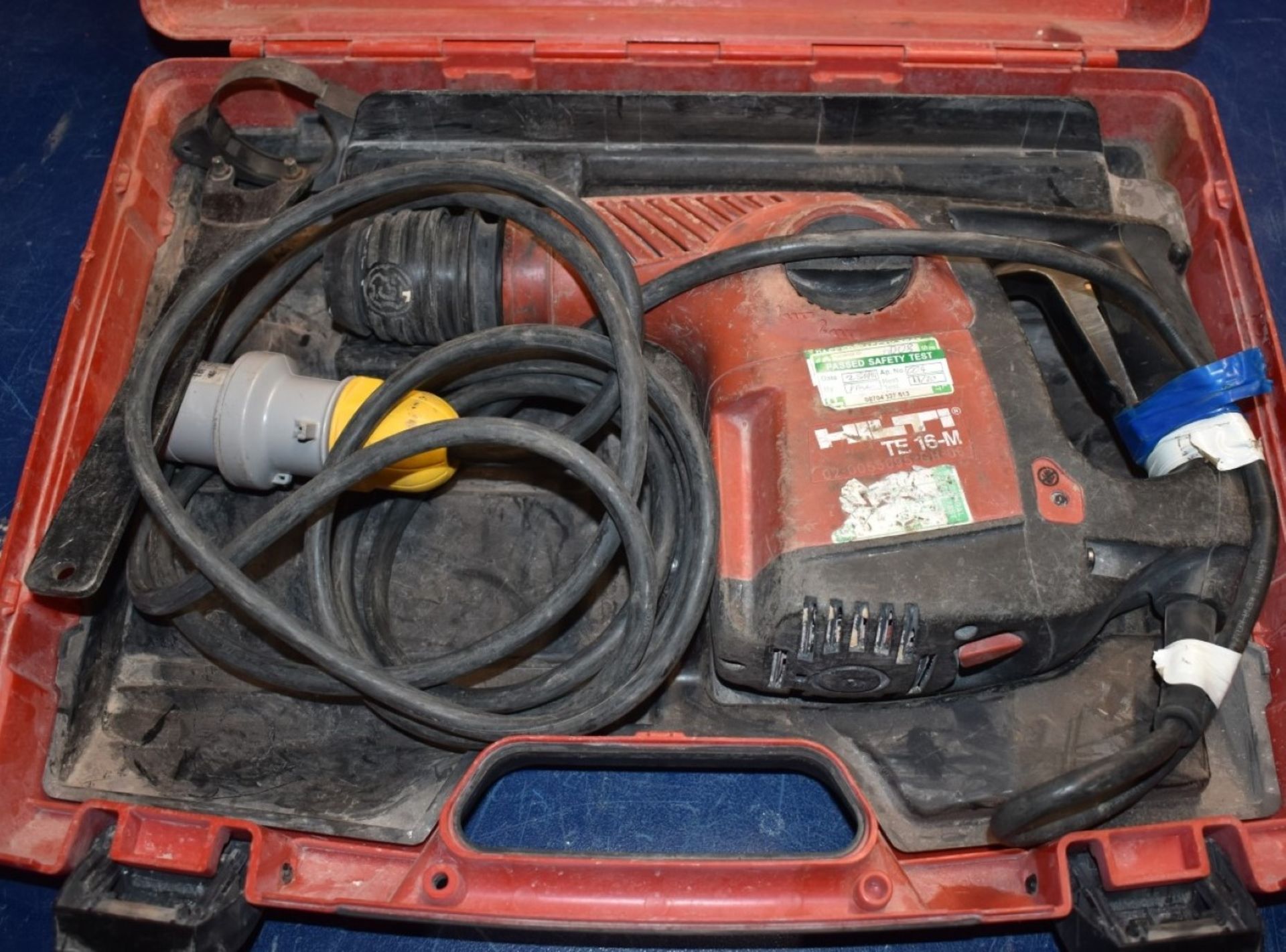 1 x Hilti TE 16M 110v Hammer Drill With Carry Case PME134 - Image 3 of 7