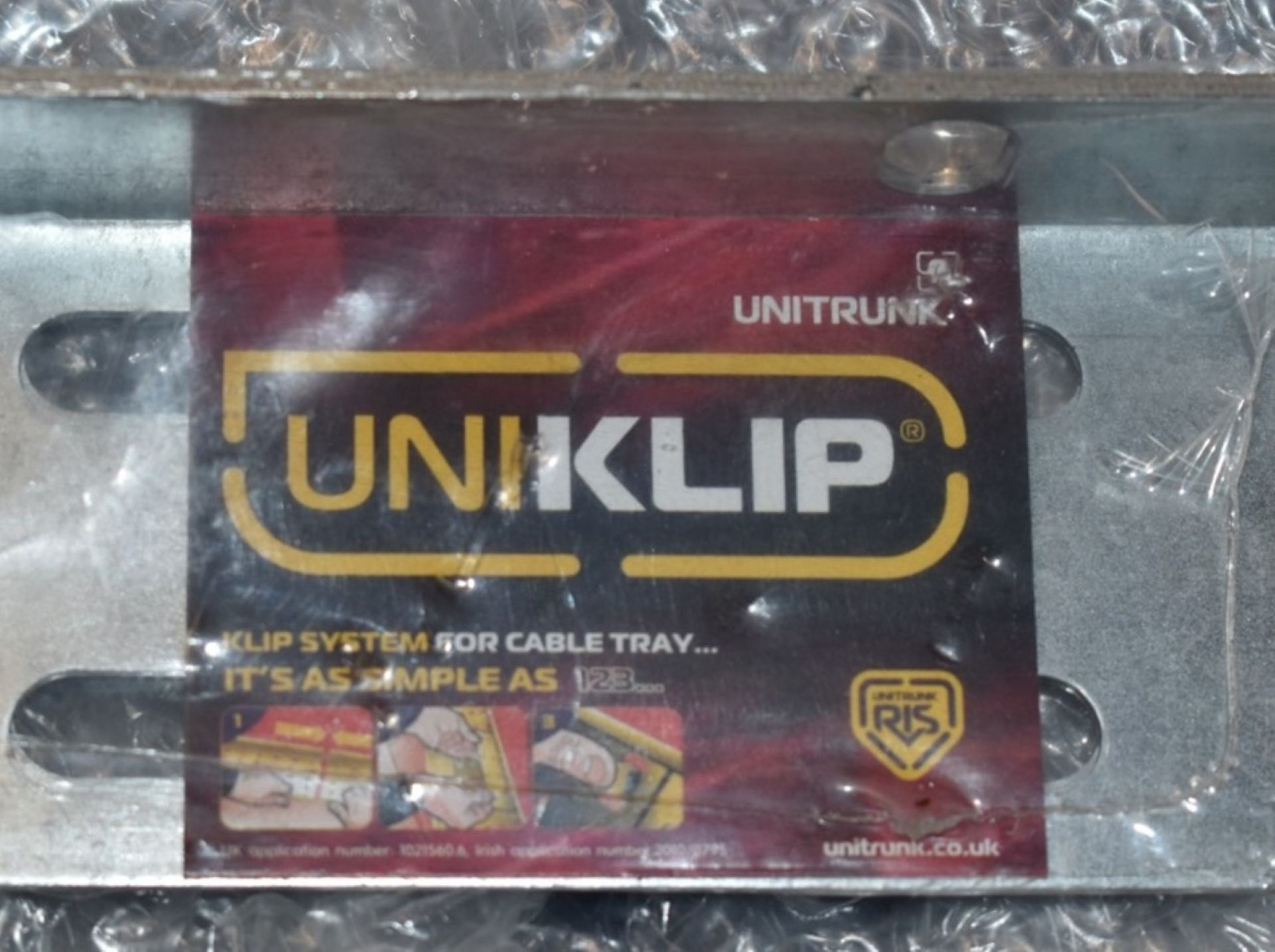 60 x Sets of Unitrunk Uniklip Straight Couplers For Cable Trays Brand New Stock - Image 3 of 5